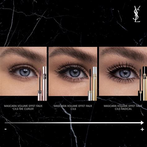 ysl mascara volume effet faux cils the curler smudge proof|YSL the curler mascara.